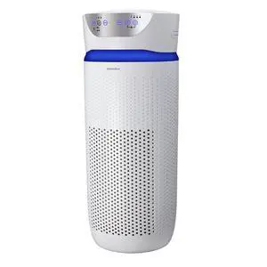 Homedics 5-in-1 UV-C Air Purifier - 360-Degree HEPA Filter for 1,593 Sq Ft, Extra Large Air Purifiers for Bedroom and Home, Essential Oil Pads, Built-In Timer, 5 Speed Settings for Large Rooms, White Homedics 5-in-1 UV-C Air Purifier - 360-Degree HEPA Filter for 1,593 Sq Ft, Extra Large Air Purifiers for Bedroom and Home, Essential Oil Pads, Built-In Timer, 5 Speed Settings for Large Rooms, White