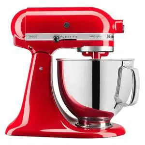 KitchenAid Artisan Series 5 Quart Tilt Head Stand Mixer with Pouring Shield KSM150PS, Cherry Tomato KitchenAid Artisan Series 5 Quart Tilt Head Stand Mixer with Pouring Shield KSM150PS, Cherry Tomato