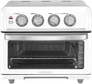 Cuisinart Air Fryer Toaster Oven with Grill, 1800W 8-1 Air Fryer Oven with Bake, Convection Bake, Grill, Broil and Warm Options, Large Capacity, 60-Minute Timer, TOA-70W, White Cuisinart Air Fryer Toaster Oven with Grill, 1800W 8-1 Air Fryer Oven with Bake, Convection Bake, Grill, Broil and Warm Options, Large Capacity, 60-Minute Timer, TOA-70W, White
