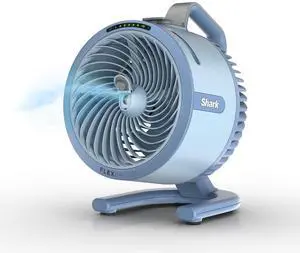 All-New Shark FlexBreeze HydroGo Pro Fan, Indoor & Outdoor Powerful Cooling Fan with Dry-Touch Mist, Portable Cordless & Corded, Long Battery Runtime, 5 Speeds, Sky, FA056BL (2026 Release) All-New Shark FlexBreeze HydroGo Pro Fan, Indoor & Outdoor Powerful Cooling Fan with Dry-Touch Mist, Portable Cordless & Corded, Long Battery Runtime, 5 Speeds, Sky, FA056BL (2026 Release)