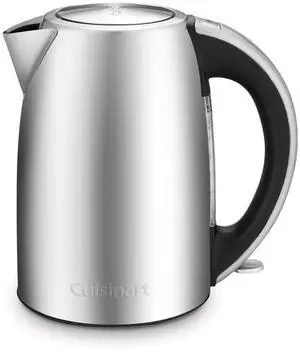 Cuisinart 1.7-Liter Electric Kettle, Cordless Electric Tea Kettle, 1500-Watts for Fast Heat-Up of Water, Stay Cool Nonslip Handle, Auto Shutoff, Removable Filter, JK-17P1, Stainless Steel Cuisinart 1.7-Liter Electric Kettle, Cordless Electric Tea Kettle, 1500-Watts for Fast Heat-Up of Water, Stay Cool Nonslip Handle, Auto Shutoff, Removable Filter, JK-17P1, Stainless Steel