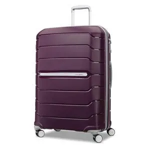 Samsonite Freeform Large Checked Luggage with Dual 360° Spinner Wheels - TSA Lock, Airline-Approved - Lightweight Durable Polypropylene Expandable Hardshell - Amethyst Purple Samsonite Freeform Large Checked Luggage with Dual 360° Spinner Wheels - TSA Lock, Airline-Approved - Lightweight Durable Polypropylene Expandable Hardshell - Amethyst Purple