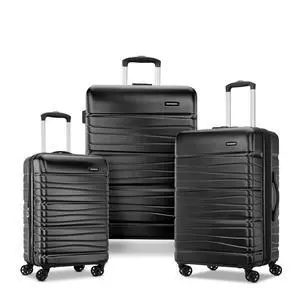 Samsonite Evolve SE Hardside Expandable Luggage with Spinners, Bass Black, 3PC Set (CO/M/L) Samsonite Evolve SE Hardside Expandable Luggage with Spinners, Bass Black, 3PC Set (CO/M/L)