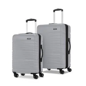 Samsonite Evolve SE Hardside Expandable Luggage with Spinners | Titanium | 2PC SET (Carry-on/Medium) Samsonite Evolve SE Hardside Expandable Luggage with Spinners | Titanium | 2PC SET (Carry-on/Medium)