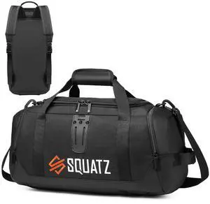 SQUATZ Gym Bag for Men and Women Sports 50L Duffle Bag Travel Backpack Weekender Overnight Backpack with Spacious Shoes Compartment Adjustable and Removable Shoulder Strap Workout, Multiple Pockets SQUATZ Gym Bag for Men and Women Sports 50L Duffle Bag Travel Backpack Weekender Overnight Backpack with Spacious Shoes Compartment Adjustable and Removable Shoulder Strap Workout, Multiple Pockets