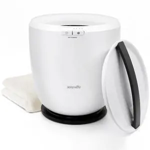 SereneLife Counter Towel Warmer Bucket - with Customized Fragrance for Spa and Bathroom, Luxury Towel Heater, Auto Shut off, Fits 1 large Towel, Blanket, Bathrobe, PJs (Black) SereneLife Counter Towel Warmer Bucket - with Customized Fragrance for Spa and Bathroom, Luxury Towel Heater, Auto Shut off, Fits 1 large Towel, Blanket, Bathrobe, PJs (Black)