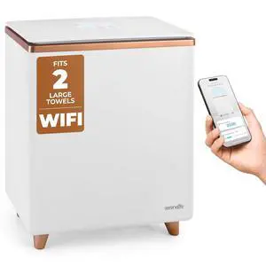 SereneLife WIFI Luxury Rectangle Towel Warmer - Spa & Bathroom Towel Heater with Custom Fragrance, Auto Shut-Off, Fits 2 large Towels, Blankets, Bathrobes, PJ's - Perfect Gift for Him & Her SereneLife WIFI Luxury Rectangle Towel Warmer - Spa & Bathroom Towel Heater with Custom Fragrance, Auto Shut-Off, Fits 2 large Towels, Blankets, Bathrobes, PJ's - Perfect Gift for Him & Her