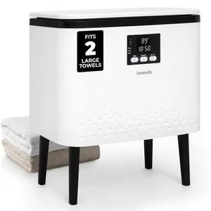 SereneLife Rectangular Towel Warmer Bucket 20L Large Capacity Hot Towel Warmer for Bathroom, Stainless Steel Tub, One-Touch Operation, Auto Shut-Off, Fits 2 Towels or Blanket, Black SereneLife Rectangular Towel Warmer Bucket 20L Large Capacity Hot Towel Warmer for Bathroom, Stainless Steel Tub, One-Touch Operation, Auto Shut-Off, Fits 2 Towels or Blanket, Black