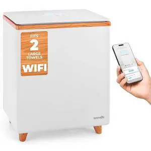 SereneLife WIFI Luxury Rectangle Towel Warmer - Spa & Bathroom Blanket Heater with Custom Fragrance, Auto Shut-Off, Fits 2 large Towels, Blankets, Bathrobes, PJ's - Perfect Gift for Him & Her SereneLife WIFI Luxury Rectangle Towel Warmer - Spa & Bathroom Blanket Heater with Custom Fragrance, Auto Shut-Off, Fits 2 large Towels, Blankets, Bathrobes, PJ's - Perfect Gift for Him & Her