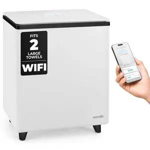 SereneLife WIFI Luxury Rectangle Towel Warmer - Spa & Bathroom Blanket Heater with Custom Fragrance, Auto Shut-Off, Fits 2 large Towels, Blankets, Bathrobes, PJ's - Perfect Gift for Him & Her (Black) SereneLife WIFI Luxury Rectangle Towel Warmer - Spa & Bathroom Blanket Heater with Custom Fragrance, Auto Shut-Off, Fits 2 large Towels, Blankets, Bathrobes, PJ's - Perfect Gift for Him & Her (Black)
