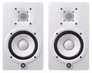 YAMAHA HS5 W 5-Inch Powered Studio Monitor (White, 2-Pack) Bundle (2 Items) YAMAHA HS5 W 5-Inch Powered Studio Monitor (White, 2-Pack) Bundle (2 Items)