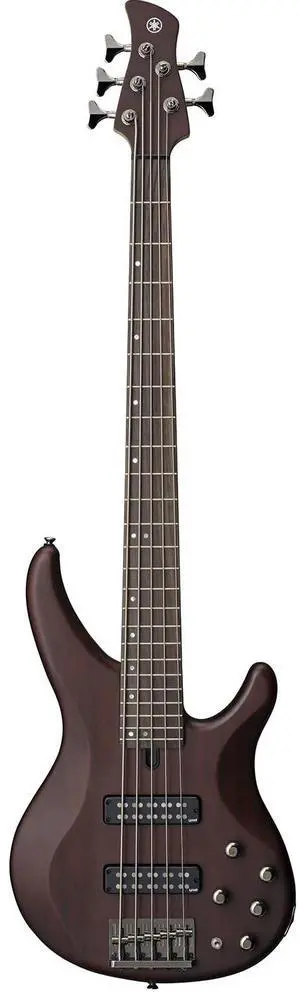 Yamaha TRBX505 5-String Electric Bass Guitar, Translucent Brown Yamaha TRBX505 5-String Electric Bass Guitar, Translucent Brown