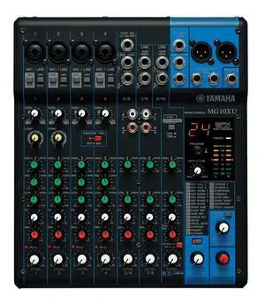 YAMAHA MG10XU 10-Input Stereo Mixer with Effects YAMAHA MG10XU 10-Input Stereo Mixer with Effects