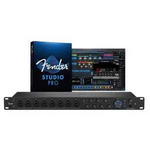 Fender Quantum LT 16 | 16-in 8-out USB-C Audio Interface for Music Production, Eight MAX-HD Mic Preamps, 14 Line Inputs, Low-Latency Drivers, Loopback, Balanced Outputs, Headphone Amp, Mac & PC Fender Quantum LT 16 | 16-in 8-out USB-C Audio Interface for Music Production, Eight MAX-HD Mic Preamps, 14 Line Inputs, Low-Latency Drivers, Loopback, Balanced Outputs, Headphone Amp, Mac & PC