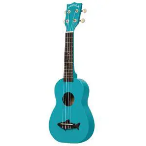 Kala MK-SS/BLU Makala Shark Soprano Ukulele, Blue, One Size Kala MK-SS/BLU Makala Shark Soprano Ukulele, Blue, One Size