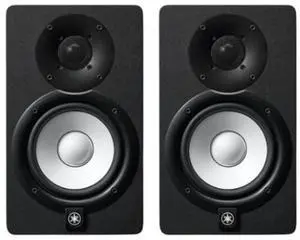 Yamaha HS5 Pair 2-Way bass-Reflex bi-Amplified nearfield Studio Monitors with 5 inch woofers | Pair of 2-Way Bi-Amped Monitors, 1 Dome Tweeter, Xlr and Trs, Room Control, High Trim Yamaha HS5 Pair 2-Way bass-Reflex bi-Amplified nearfield Studio Monitors with 5 inch woofers | Pair of 2-Way Bi-Amped Monitors, 1 Dome Tweeter, Xlr and Trs, Room Control, High Trim