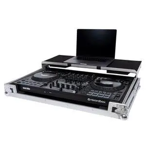 Headliner Flight Case Compatible with Pioneer DJ DDJ-FLX10 with Laptop Platform | Fits Pioneer Ddj-Flx10/ddj-1000srt, 3/8 Plywood, High-Density Foam, Gliding Laptop Platform, Wheels Headliner Flight Case Compatible with Pioneer DJ DDJ-FLX10 with Laptop Platform | Fits Pioneer Ddj-Flx10/ddj-1000srt, 3/8 Plywood, High-Density Foam, Gliding Laptop Platform, Wheels