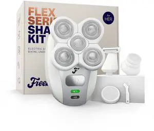 Freebird FlexSeries Electric Razor for Women - Silk Smooth Legs, Body Hair, & Pubic Shaver - for Private Area, Sensitive Skin, Bikini Trimmer Freebird FlexSeries Electric Razor for Women - Silk Smooth Legs, Body Hair, & Pubic Shaver - for Private Area, Sensitive Skin, Bikini Trimmer