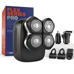 Freebird Electric Head & Body Hair Shaver - Mens Cordless Waterproof Razor with Rotary Blades (FlexSeries Pro, Shaver Kit) Freebird Electric Head & Body Hair Shaver - Mens Cordless Waterproof Razor with Rotary Blades (FlexSeries Pro, Shaver Kit)