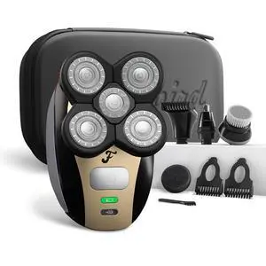 Freebird Electric Head & Body Hair Shaver - Mens Cordless Waterproof Razor with Rotary Blades (FlexSeries, Shaver Kit + Travel Case) Freebird Electric Head & Body Hair Shaver - Mens Cordless Waterproof Razor with Rotary Blades (FlexSeries, Shaver Kit + Travel Case)