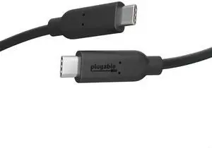 Plugable 10Gbps USB C to USB C Cable, 3.3 feet (1 Meter), 5A, USB-IF Certified, USB 3.1 Gen 2 Type-C - Driverless (Pack of 5) Plugable 10Gbps USB C to USB C Cable, 3.3 feet (1 Meter), 5A, USB-IF Certified, USB 3.1 Gen 2 Type-C - Driverless (Pack of 5)