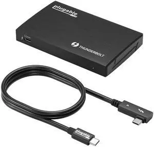 Efficient Thunderbolt 4 Hub & Cable Bundle: Plugable 4-in-1 USB-C Hub with 4K HDMI Adapter, Laptop Charging, and Right Angle 240W EPR Charging Cable, 8K Display, Intel Certified,Mac/Windows Compatible Efficient Thunderbolt 4 Hub & Cable Bundle: Plugable 4-in-1 USB-C Hub with 4K HDMI Adapter, Laptop Charging, and Right Angle 240W EPR Charging Cable, 8K Display, Intel Certified,Mac/Windows Compatible