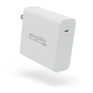 Plugable 140W USB C Charger, GaN Wall Charger for Laptop, PD 3.1 (EPR) Power Adapter, Compatible with MacBook Pro, MacBook Air iPad Pro, Surface and USB-C Devices Plugable 140W USB C Charger, GaN Wall Charger for Laptop, PD 3.1 (EPR) Power Adapter, Compatible with MacBook Pro, MacBook Air iPad Pro, Surface and USB-C Devices