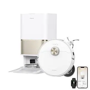 DREAME L60 Ultra PE Robot Vacuum and Mop, 30,000Pa Suction, Self-Cleaning,Corner-to-Edge Deep Cleaning, Detangling Brush, Obstacle Avoidance and 360° Navigation, White DREAME L60 Ultra PE Robot Vacuum and Mop, 30,000Pa Suction, Self-Cleaning,Corner-to-Edge Deep Cleaning, Detangling Brush, Obstacle Avoidance and 360° Navigation, White