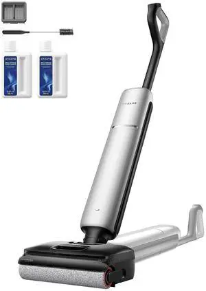 DREAME Aero Pro Wet Dry Vacuum Mop, Ultra-Slim with Hot Self-Cleaning/Self-Drying, 0 Hair Tangle Great for Pet Owner, Powerful Wet Dry Vacuum with 60min Runtime, Pick-up & Mop at The Same Time DREAME Aero Pro Wet Dry Vacuum Mop, Ultra-Slim with Hot Self-Cleaning/Self-Drying, 0 Hair Tangle Great for Pet Owner, Powerful Wet Dry Vacuum with 60min Runtime, Pick-up & Mop at The Same Time