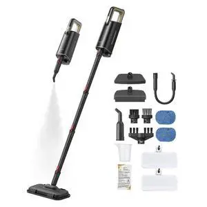 DREAME SH10 Steam Mop with Detachable Handheld Steamer, 13-in-1 Portable Steam Cleaner, 3.8 lbs Lightweight Body, 15sec Steam-Up, 212 Steam Cleaning, 350ml Water Tank, Steam Safety System DREAME SH10 Steam Mop with Detachable Handheld Steamer, 13-in-1 Portable Steam Cleaner, 3.8 lbs Lightweight Body, 15sec Steam-Up, 212 Steam Cleaning, 350ml Water Tank, Steam Safety System