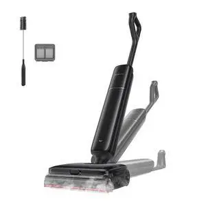 DREAME Aero Pro Steam Wet Dry Vacuum Mop, 392 Steam Cleaning, 28kPa Suction, 3.88in Ultra-Slim Vacuum Mop Combo, 0 Hair Tangle for Pet Owner, Heated Brush Wash, Hot Air Drying, Up to 70min Runtime DREAME Aero Pro Steam Wet Dry Vacuum Mop, 392 Steam Cleaning, 28kPa Suction, 3.88in Ultra-Slim Vacuum Mop Combo, 0 Hair Tangle for Pet Owner, Heated Brush Wash, Hot Air Drying, Up to 70min Runtime
