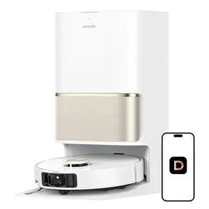 DREAME L50 Ultra Robot Vacuum and Mop White, 19,500Pa Suction, with Auto-Empty and Mop Self-Cleaning, Precise Obstacle Avoidance, HyperStream Detangling DuoBrush DREAME L50 Ultra Robot Vacuum and Mop White, 19,500Pa Suction, with Auto-Empty and Mop Self-Cleaning, Precise Obstacle Avoidance, HyperStream Detangling DuoBrush