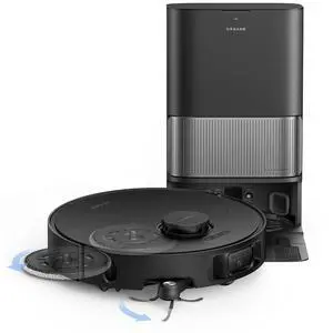 DREAME L40s Ultra Robot Vacuum and Mop, Auto-Empty, Mop Self-Cleaning, 1,9000Pa Suction, 100% Detangling DuoBrush, Extending Mops and Side Brush, 40mm Obstacle Clearing, App & Voice Control (Black) DREAME L40s Ultra Robot Vacuum and Mop, Auto-Empty, Mop Self-Cleaning, 1,9000Pa Suction, 100% Detangling DuoBrush, Extending Mops and Side Brush, 40mm Obstacle Clearing, App & Voice Control (Black)