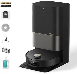 DREAME X50 Ultra Complete Robot Vacuum and Mop with Auto-Empty and Mop Self-Cleaning, 20,000Pa Suction, Obstacle Avoidance and 360° Navigation, Corner to Edge Deep Cleaning, Detangling Brush (Black) DREAME X50 Ultra Complete Robot Vacuum and Mop with Auto-Empty and Mop Self-Cleaning, 20,000Pa Suction, Obstacle Avoidance and 360° Navigation, Corner to Edge Deep Cleaning, Detangling Brush (Black)
