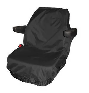 Town & Country Covers | Universal Tractor Seat Cover, Plant Hire Seat Cover, Standard & Large Size, Heavy Duty, Fast & Easy to Fit, Waterproof, Armrest & Headrest Slots (Black, Large) Town & Country Covers | Universal Tractor Seat Cover, Plant Hire Seat Cover, Standard & Large Size, Heavy Duty, Fast & Easy to Fit, Waterproof, Armrest & Headrest Slots (Black, Large)