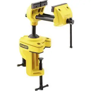 Stanley 1-83-069 MaxSteel Multi Angle Hobby Vice, Yellow/Black Stanley 1-83-069 MaxSteel Multi Angle Hobby Vice, Yellow/Black