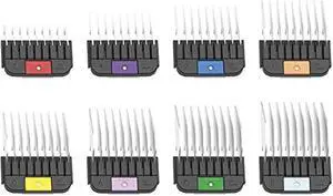 Wahl Pro Animal Stainless Steel Attachment Combs - 8 Cutting Lengths - Color-Coded Dog & Cat Clipper Guides - Animal Grooming Essentials - Snag-Free Cutting - Multicolor 2 Wahl Pro Animal Stainless Steel Attachment Combs - 8 Cutting Lengths - Color-Coded Dog & Cat Clipper Guides - Animal Grooming Essentials - Snag-Free Cutting - Multicolor 2