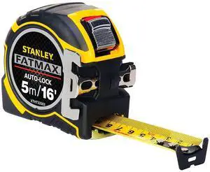 STANLEY FATMAX Autolock Tape, 5 m/16 ft STANLEY FATMAX Autolock Tape, 5 m/16 ft