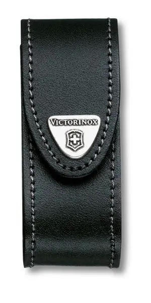 Victorinox Leather Pouch for Swiss Army Pocket Knives, 3,5cm x 10cm, Black Victorinox Leather Pouch for Swiss Army Pocket Knives, 3,5cm x 10cm, Black