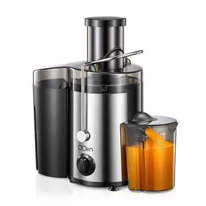 500W Centrifugal Juicer with 3" Feed Chute, BPA-Free Black 500W Centrifugal Juicer with 3" Feed Chute, BPA-Free Black