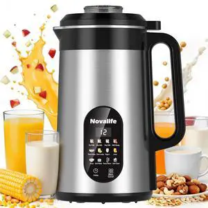 12 in 1 Nut Milk Maker Machine, 50oz Soy Milk Maker Blender, Homemade Soy Milk, Oat Milk, Juice, Almond Milk, Plant Based and Non Dairy Beverages,12H Delay Start/Self Cleaning/Keep Warm, Silver 12 in 1 Nut Milk Maker Machine, 50oz Soy Milk Maker Blender, Homemade Soy Milk, Oat Milk, Juice, Almond Milk, Plant Based and Non Dairy Beverages,12H Delay Start/Self Cleaning/Keep Warm, Silver
