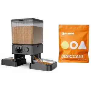 Automatic Cat Feeder for 2 Cats with 6 Packs Pet Dry Food Desiccant Bag Automatic Cat Feeder for 2 Cats with 6 Packs Pet Dry Food Desiccant Bag