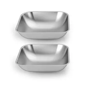Stainless Steel Bowls for 5L Automatic Double Bowl Cat Feeder and 5L WiFi Automatic Double Bowl Cat Feeder (Pack of 2) Stainless Steel Bowls for 5L Automatic Double Bowl Cat Feeder and 5L WiFi Automatic Double Bowl Cat Feeder (Pack of 2)