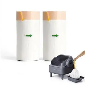40 Count Litter Box Liners for Ease S1 Cat Litter Box(Model CB01) - Heavy Duty Cat Litter Bags Fit 12" x 28" Drawstring Waste 40 Count Litter Box Liners for Ease S1 Cat Litter Box(Model CB01) - Heavy Duty Cat Litter Bags Fit 12" x 28" Drawstring Waste