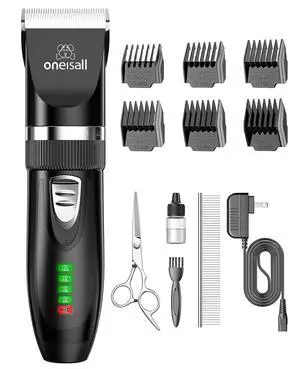 Quiet Cat Clippers for Matted & Long Hair 2-Speed Cat Grooming Kit | Cordless Pet Clippers for Cats, Small Dogs & Animals, 6 Guide Guards, 240mins Long Battery Life, With Scissors and Comb Quiet Cat Clippers for Matted & Long Hair 2-Speed Cat Grooming Kit | Cordless Pet Clippers for Cats, Small Dogs & Animals, 6 Guide Guards, 240mins Long Battery Life, With Scissors and Comb