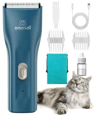 Pet Clippers for Cat Matted Hair, Quiet Pet Shaver for Cats | Waterproof Cordless Cat Clippers for Matted Long Hair with Storage Bag,Lightweight and Easy to Use for Cat, Pet, Small Dog Pet Clippers for Cat Matted Hair, Quiet Pet Shaver for Cats | Waterproof Cordless Cat Clippers for Matted Long Hair with Storage Bag,Lightweight and Easy to Use for Cat, Pet, Small Dog