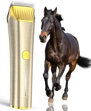 Cordless Horse Clippers for Horse Grooming RK 034 | Detachable stainless steel blades, ultra-quiet, Horse Trimmer Shaver Kit with tangled, long, or Thick Coat Horse Hairs Cordless Horse Clippers for Horse Grooming RK 034 | Detachable stainless steel blades, ultra-quiet, Horse Trimmer Shaver Kit with tangled, long, or Thick Coat Horse Hairs