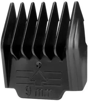 Attachment Guide Comb Guards for Low Noise Dog Clippers #3, 9mm(1/3-Inch) Cut Length, Black for 26225202-003DE/P2/X3//X2 Attachment Guide Comb Guards for Low Noise Dog Clippers #3, 9mm(1/3-Inch) Cut Length, Black for 26225202-003DE/P2/X3//X2