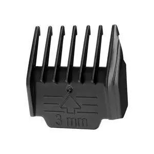 Attachment Guide Comb Guards for Low Noise Dog Clippers #1, 3mm(1/8-Inch) Cut Length, Black for 26225202-003DE/P2/X3//X2 Attachment Guide Comb Guards for Low Noise Dog Clippers #1, 3mm(1/8-Inch) Cut Length, Black for 26225202-003DE/P2/X3//X2