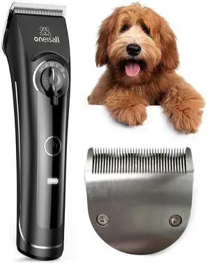 Dog Clippers for Grooming Doodles Poodles Thick Curly Hair and Replacemenet Blades Dog Clippers for Grooming Doodles Poodles Thick Curly Hair and Replacemenet Blades